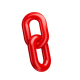 3d-red-chain-link-icon-with-glossy-finish-symbolizing-connection-unity-3d-illustration